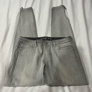Michael Kors gray skinny jeans